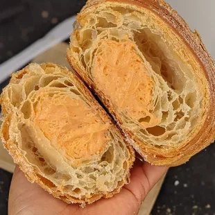 Thai tea croissant