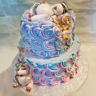 21st Birthday Drunk Unicorn Cake!