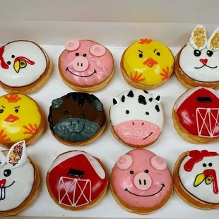 dough desserts, donuts, food