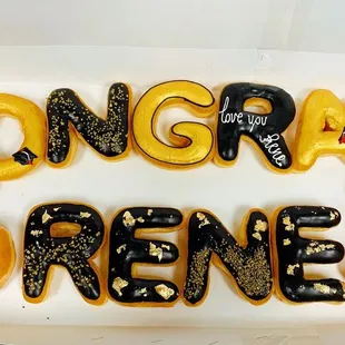 food, donuts, dough desserts