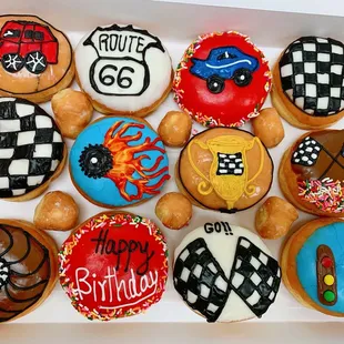 dough desserts, food, donuts