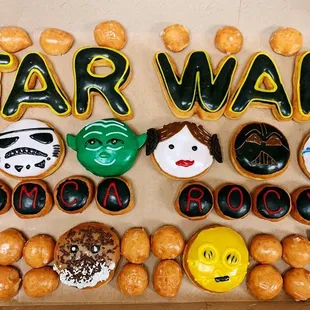 dough desserts, food, donuts