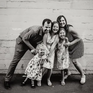 Super fun family photos in Downtown Fresno, California