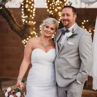 What a handsome bride and groom!  Wedding photography at the San Joaquin Wine Company near Fresno, California