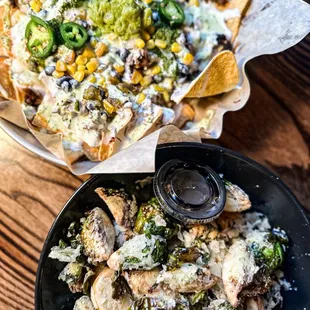 Nachos - fried Brussels