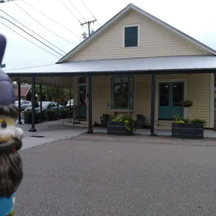 the front of the store