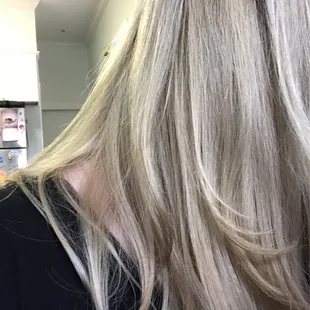 Freshly toned and trimmed.