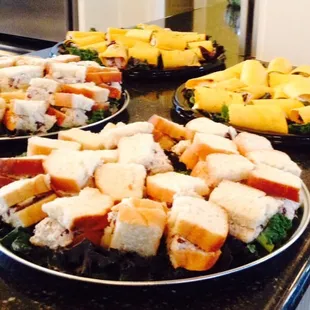 Sandwich and wrap platters