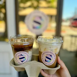 Pistachio Latte &amp; Salty Egg Coffee