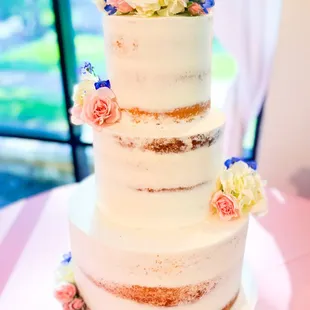 Wedding naked cake