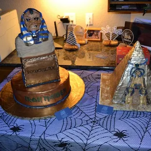 Custom Iron Maiden cake for my 50th birthday! It was amazing and delicious!