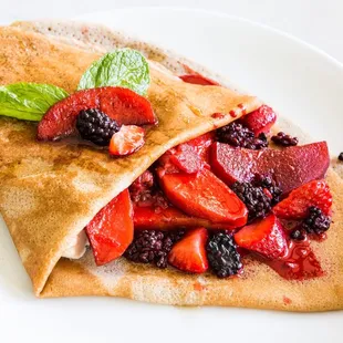 crepes, food