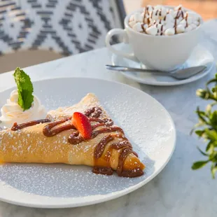 crepes, food