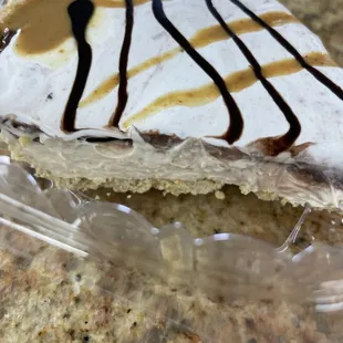 Peanut butter chocolate crème pie