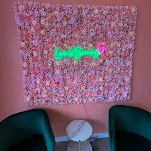 Insta worthy wall - entrance