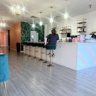 Bar area