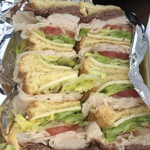 Hungry man sandwich without ham, mayo, and bacon