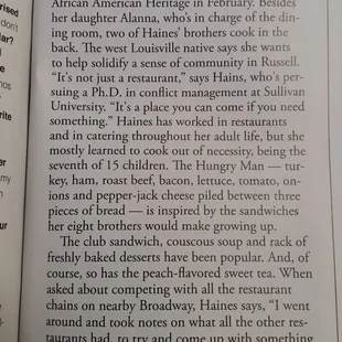 Best of louisville article - I really want that sandwich now!