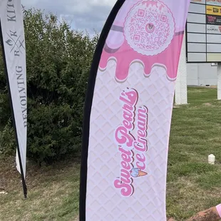 our new flag outside