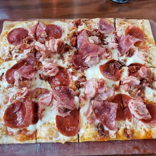 Meat Lovers Flat Bread