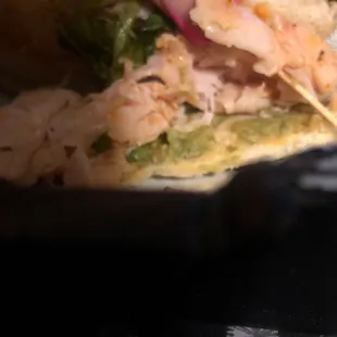 The nasty AVOCADO Spread they use to substitute real avocado.   SMH.