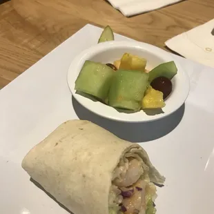 The sandwich had two halves I was just hungry lol