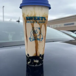 Brown sugar milk tea