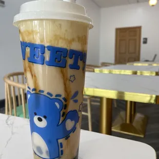 Brown sugar milk tea
