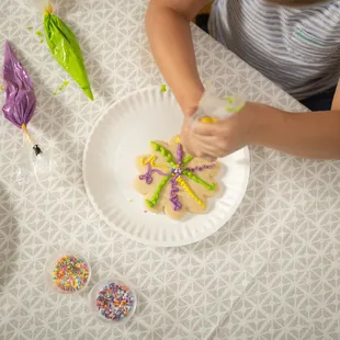 Looking for an activity with the kids? Check out our boredom buster DIY Cookie Kits to decorate some cookies with buttercream and sprinkles.