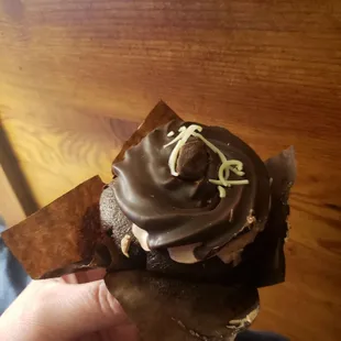 Chocolate indulgence cupcake