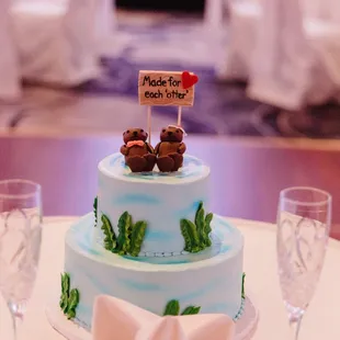 Best wedding cake ever! It was delicious and was exactly what we wanted!