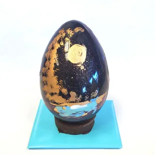 Hand painted large filled Easter eggs