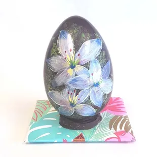 Hand painted large filled Easter eggs