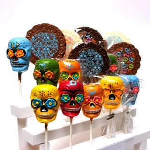 Dia de Los Muertos lollipops