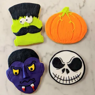 Fun spooky cookies from our decorating class!