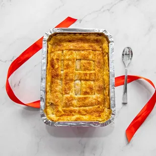 Sweet Pie Dessets Peach Cobbler Mini Pie Medium Size