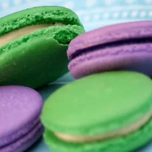 Ube &amp; Green Tea w/ White Chocolate filling