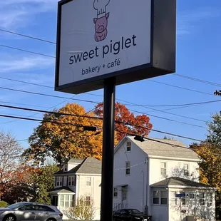 Sign of store