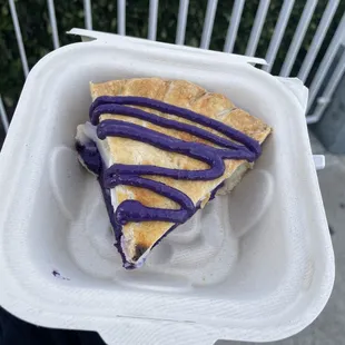 Ube Buko Pie Slice