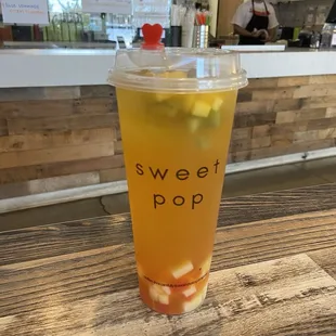 Fresh Passion Fruit Tea