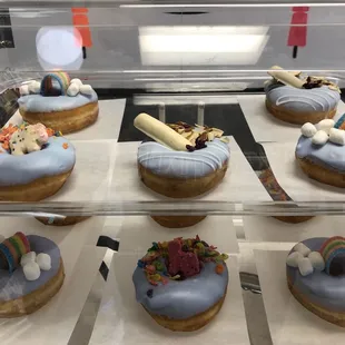 Lavender glazed donuts!