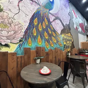 Coconut shaved ice cream.