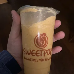 Thai tea smoothie