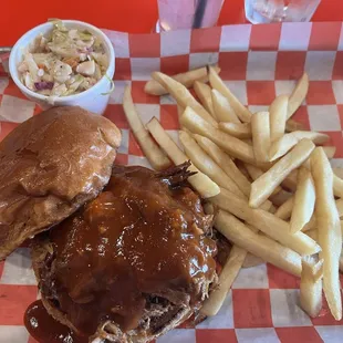 Barbecue Pork Sandwich