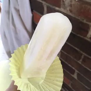 Harry's Dirty Lemonade. (Lemon, orange and vanilla.)