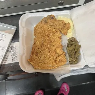 fried pork chop