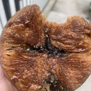 Black sesame kouign-amann - yum!