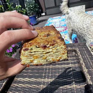 Cheddar Chive Scone