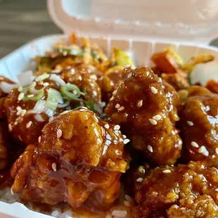 Korean Fried Chicken Plate