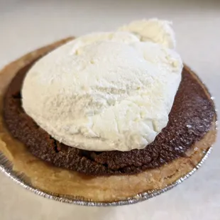 Chocolate chess pie